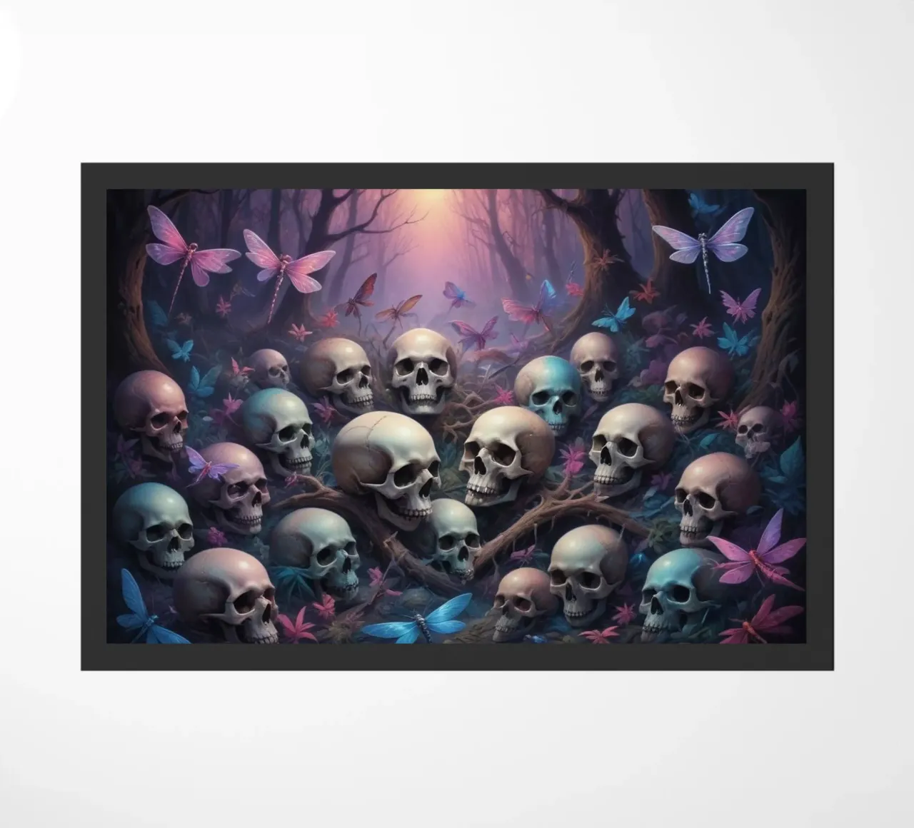 skull doormat by Design by Soph