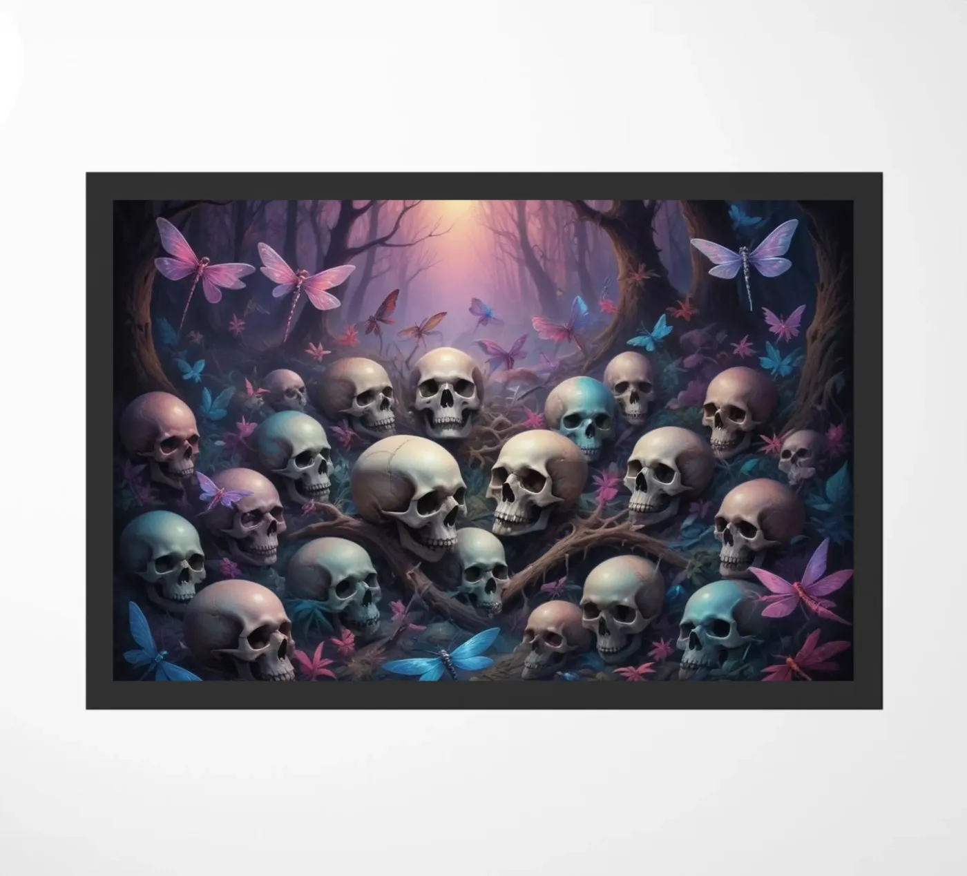 skull doormat by Design by Soph