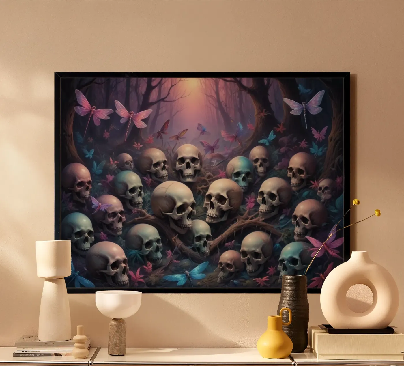 skull poster da Design by Soph