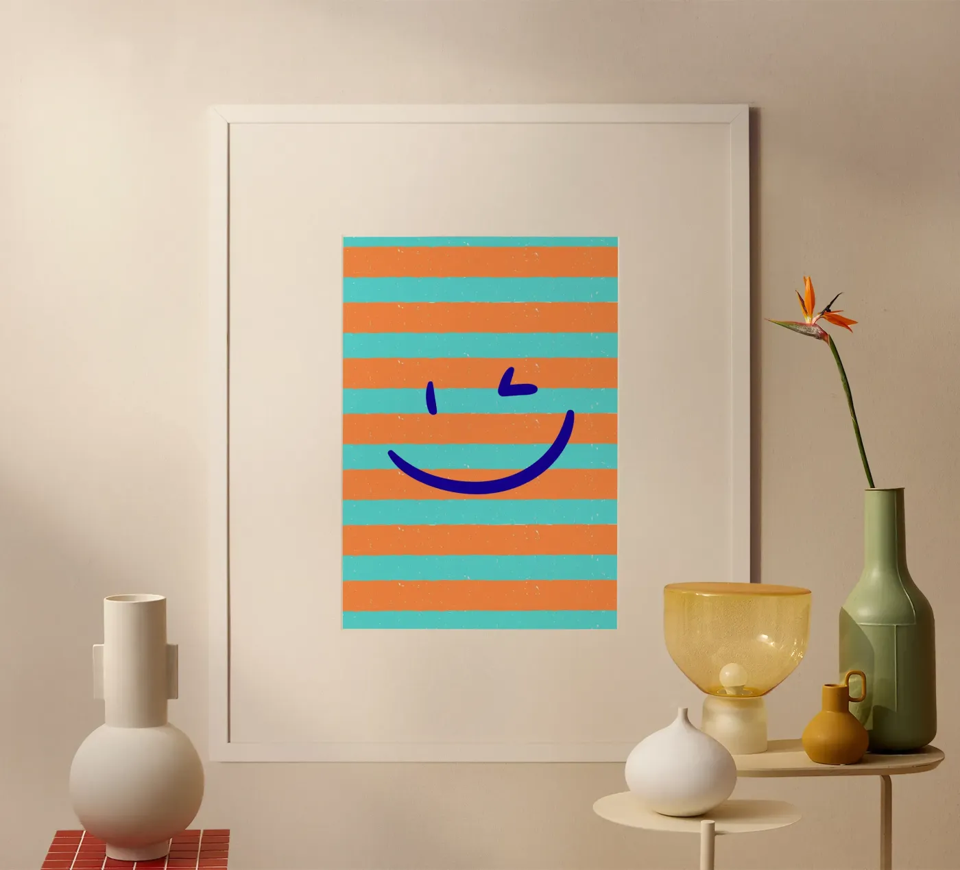 Happytime poster van Tabea Jule