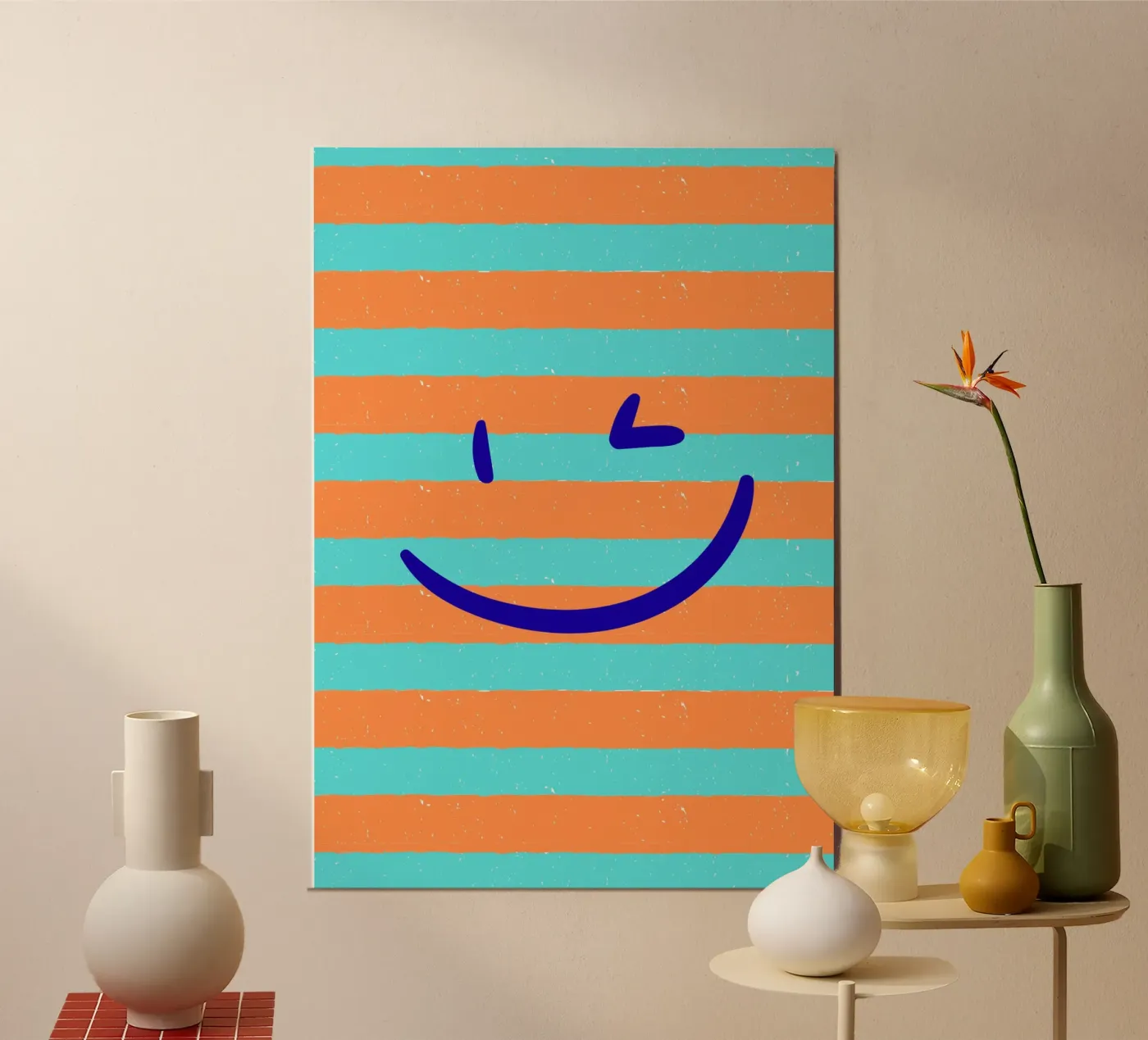 Happytime poster van Tabea Jule