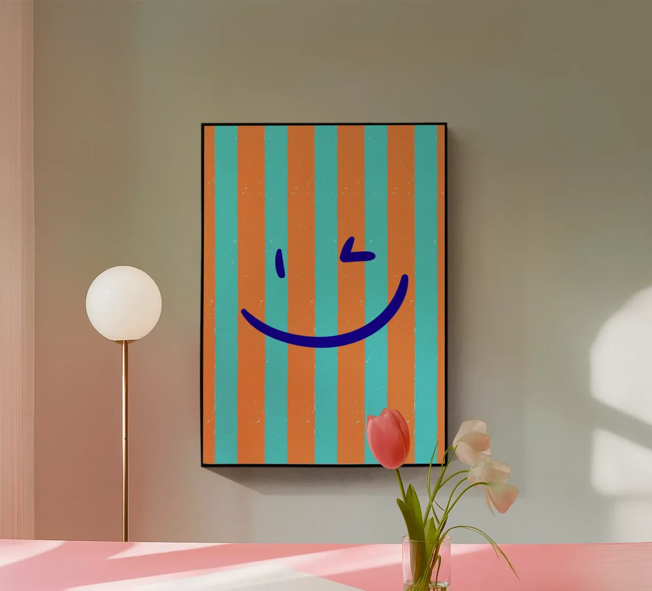 Smiley Me plexiglass da Tabea Jule