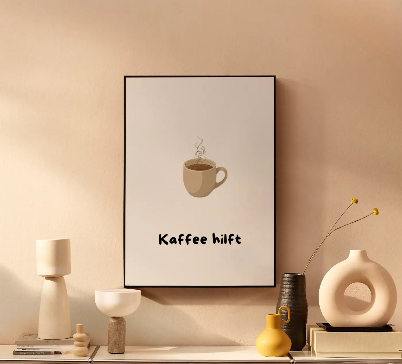 Kaffee hilft plexiglass da Tabea Jule