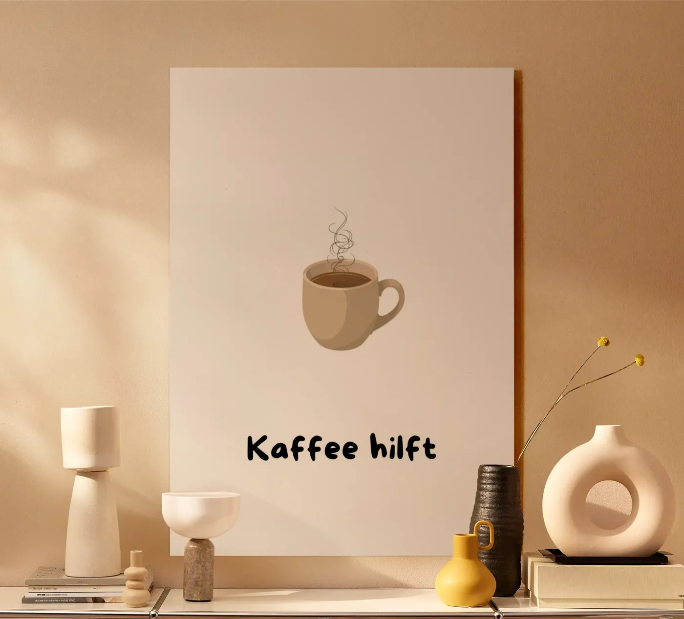 Kaffee hilft plexiglass da Tabea Jule