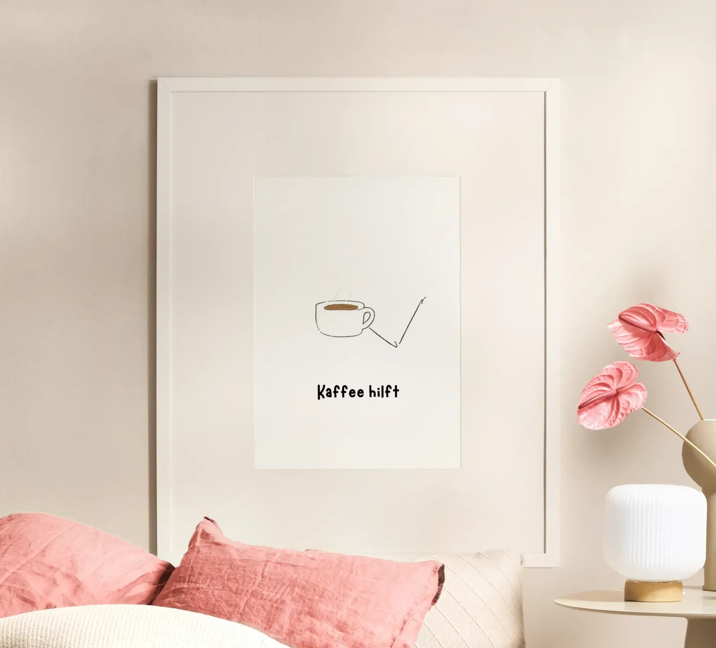 Kaffee hilft 2 poster da Tabea Jule