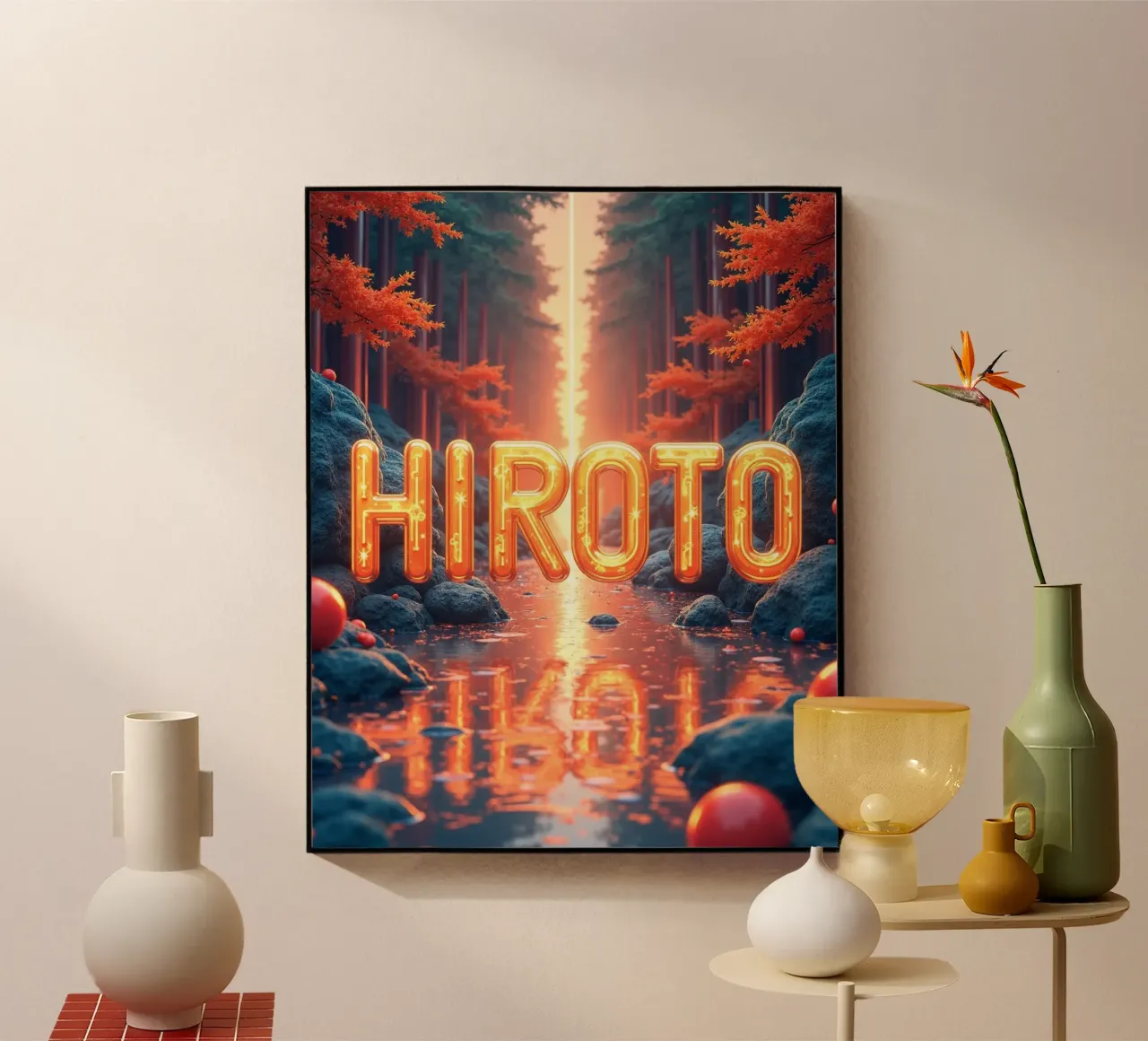 HIROTO plexiglass da CASTILO Namengalerie