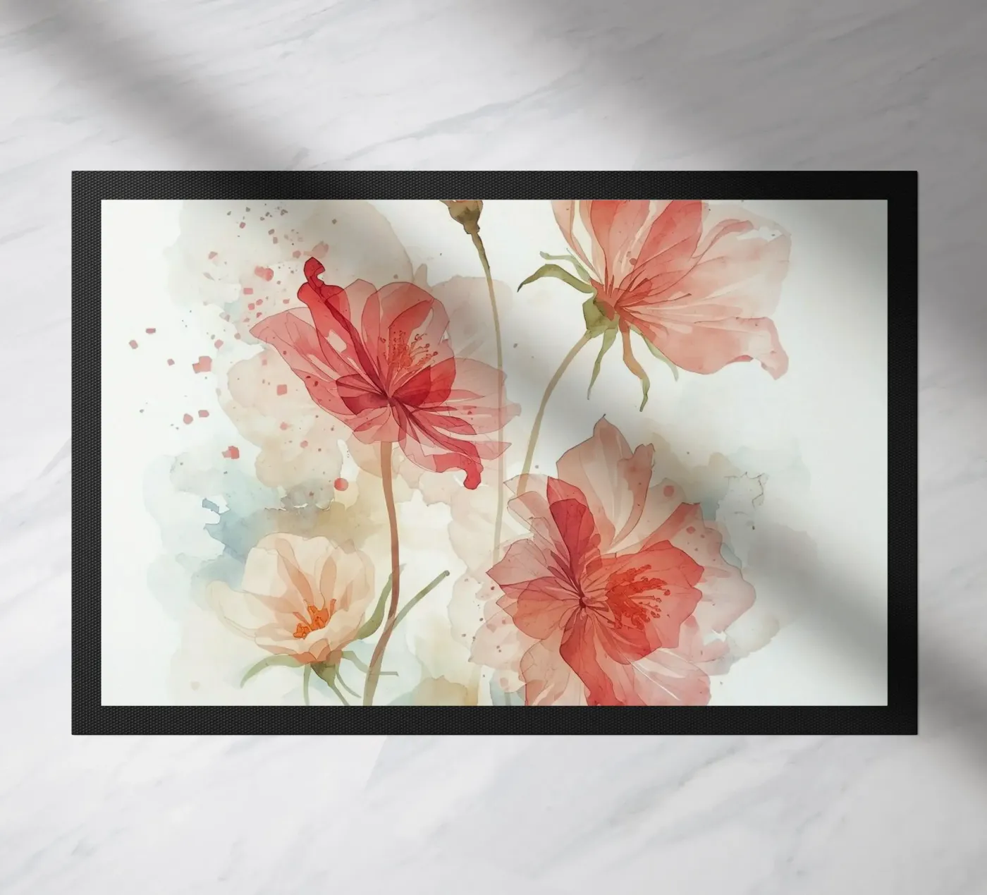 Flowers Fußmatte von NorthLine