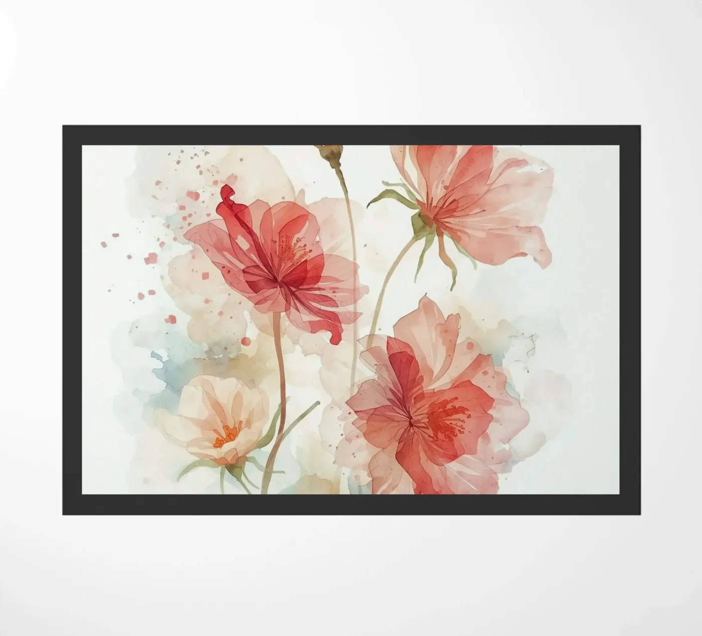 Flowers Fußmatte von NorthLine