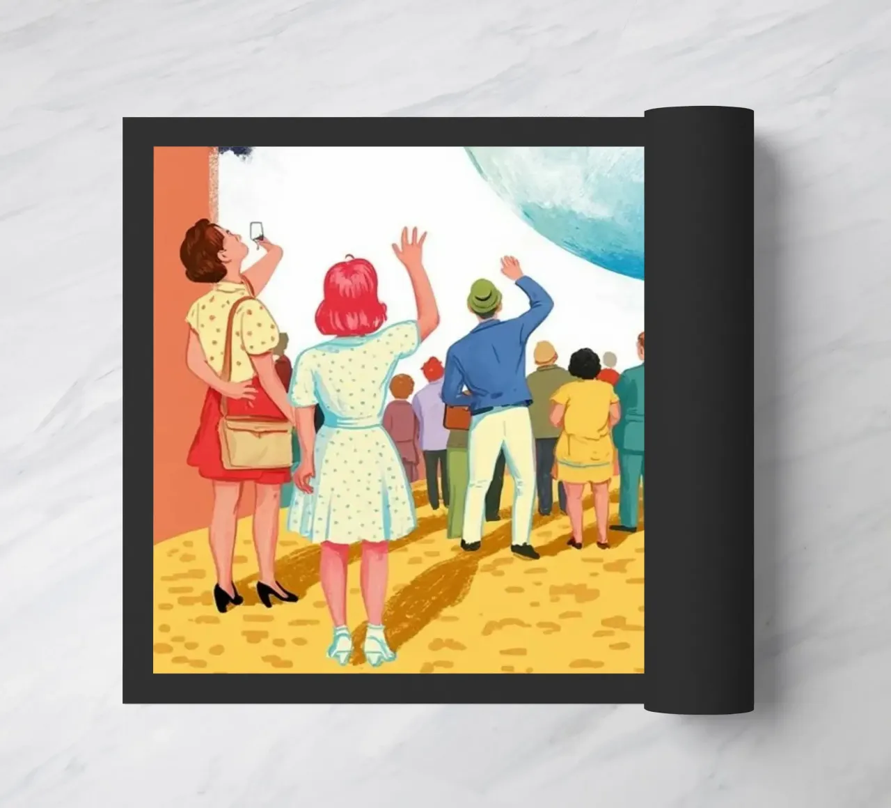 DRAMATIC SKY doormat by FELICIA