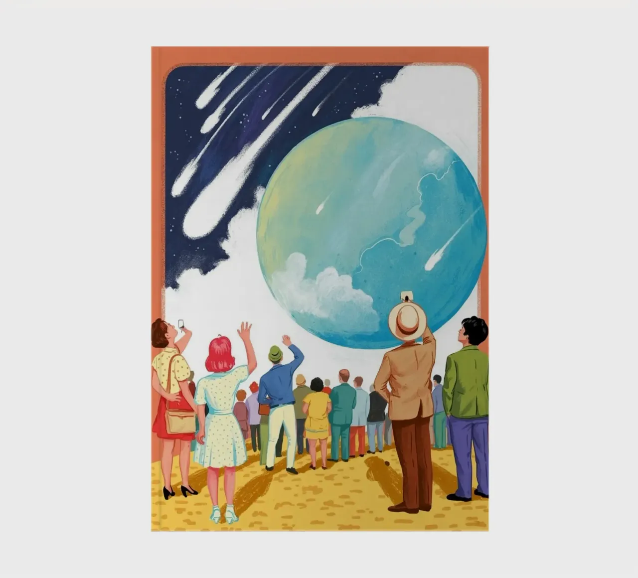 DRAMATIC SKY notebook by FELICIA