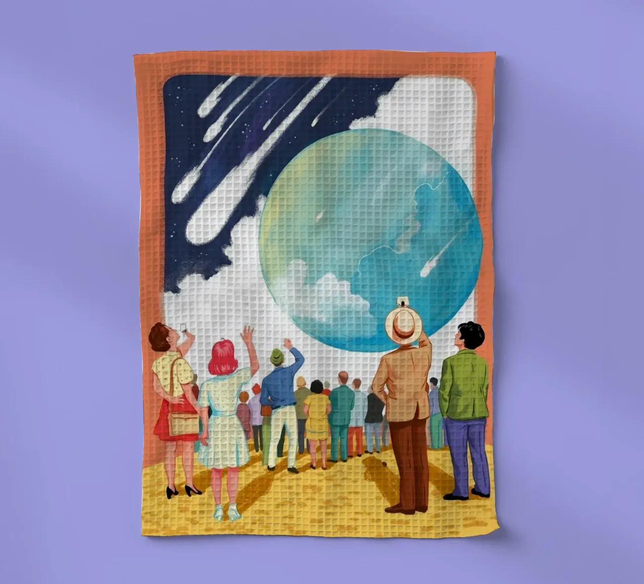 DRAMATIC SKY torchon de FELICIA