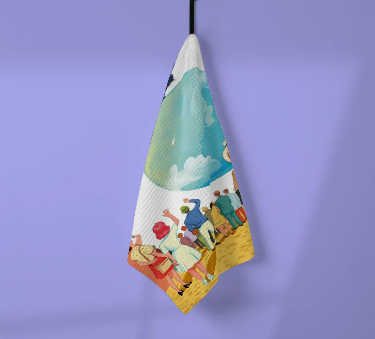 DRAMATIC SKY torchon de FELICIA