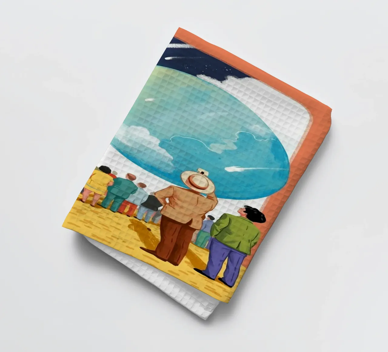 DRAMATIC SKY torchon de FELICIA