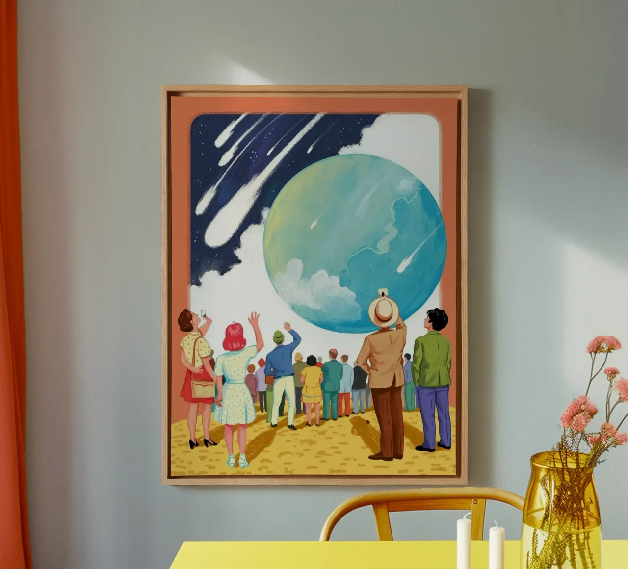 DRAMATIC SKY canvas by FELICIA