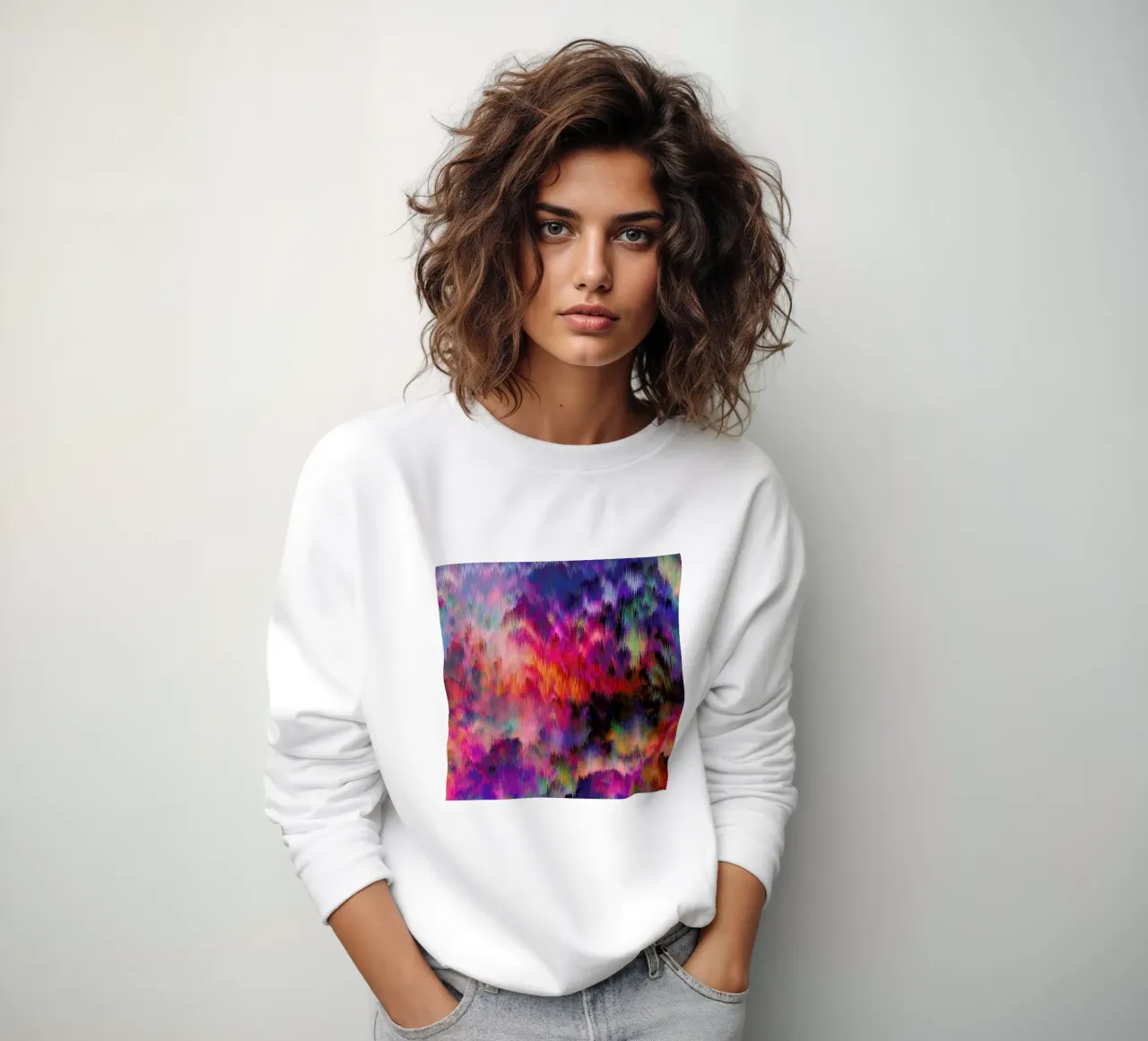 Sunset Storm sweatshirt by Amy Sia