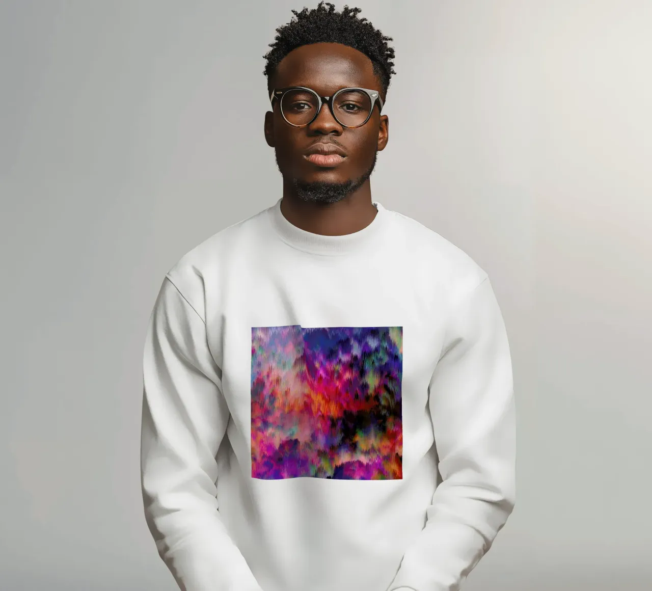 Sunset Storm sweatshirt van Amy Sia