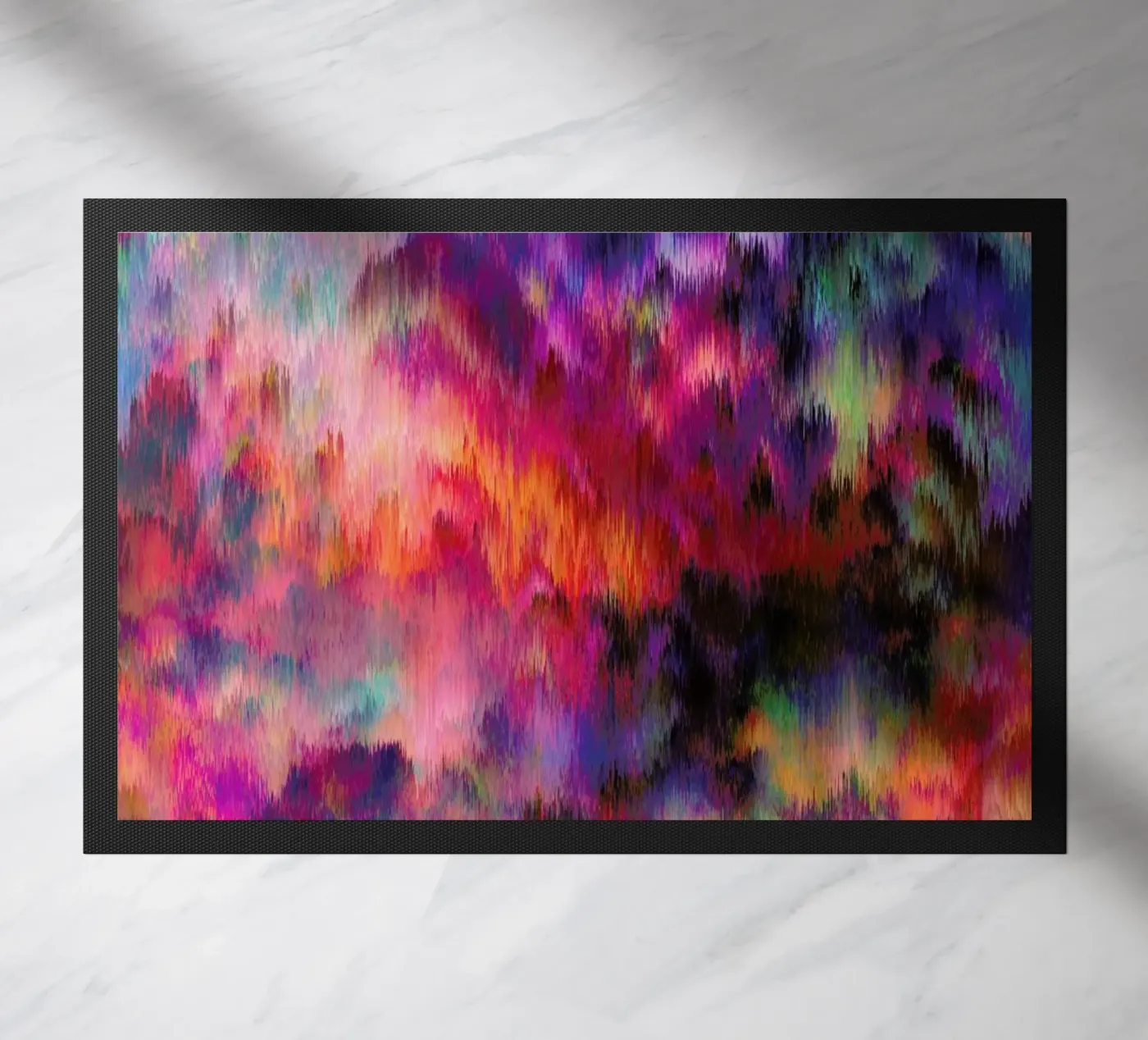 Sunset Storm doormat by Amy Sia