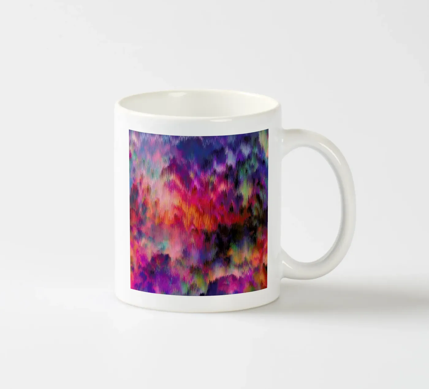 Sunset Storm ceramic mug by Amy Sia
