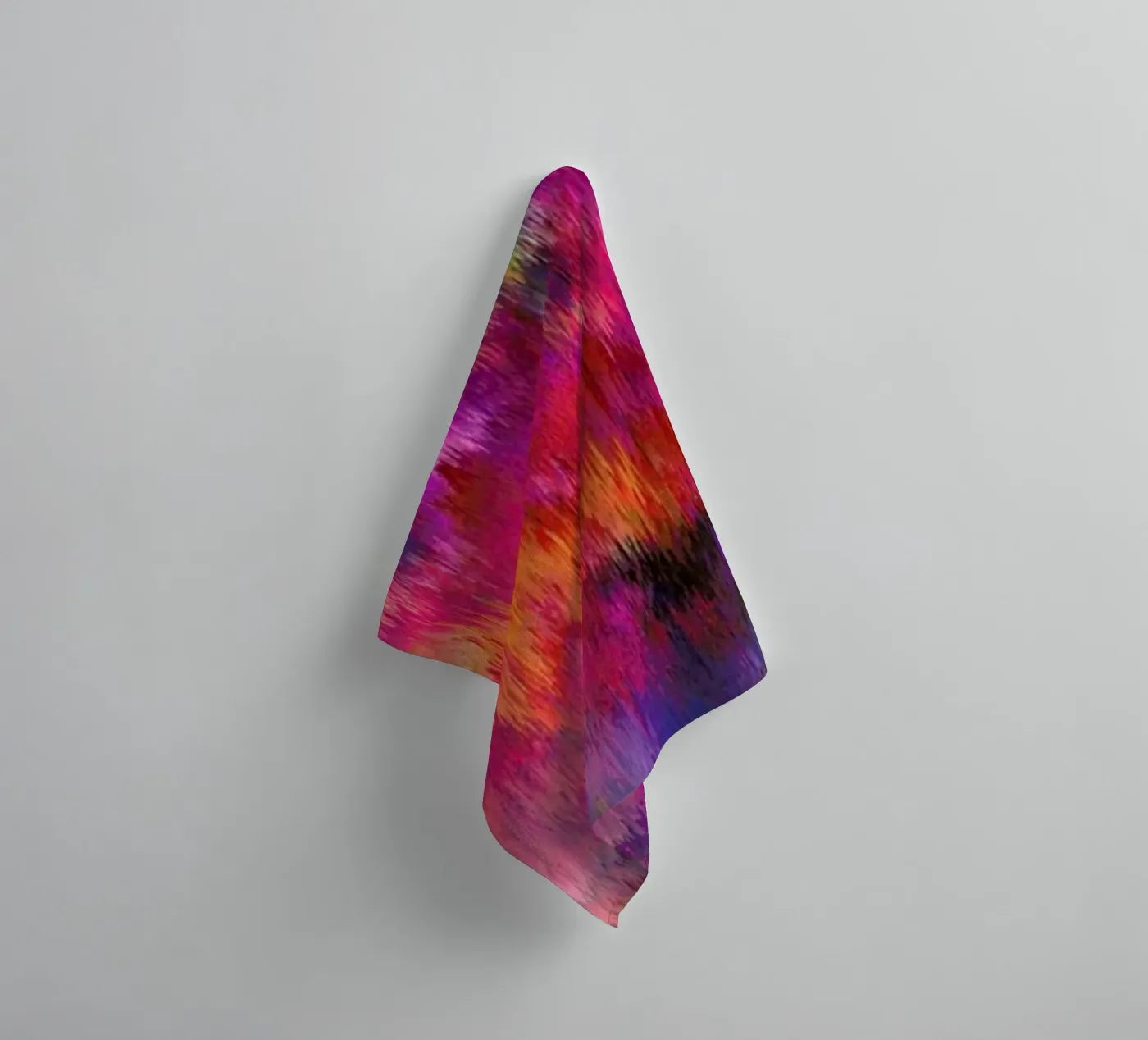 Sunset Storm badhanddoek van Amy Sia