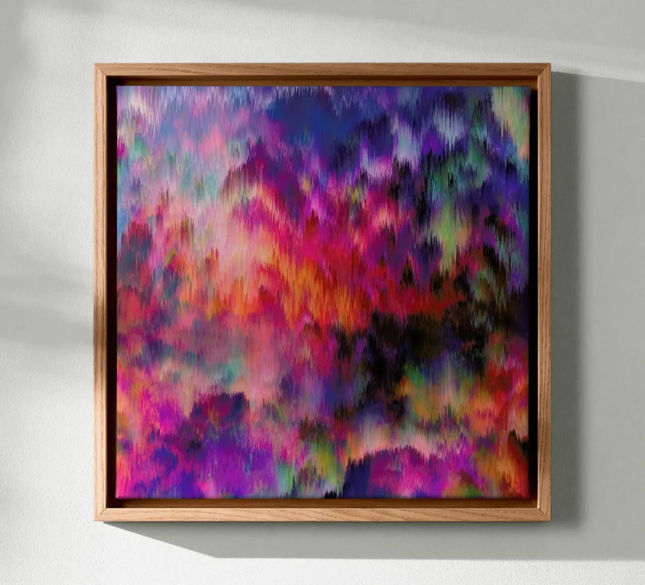 Sunset Storm canvas by Amy Sia