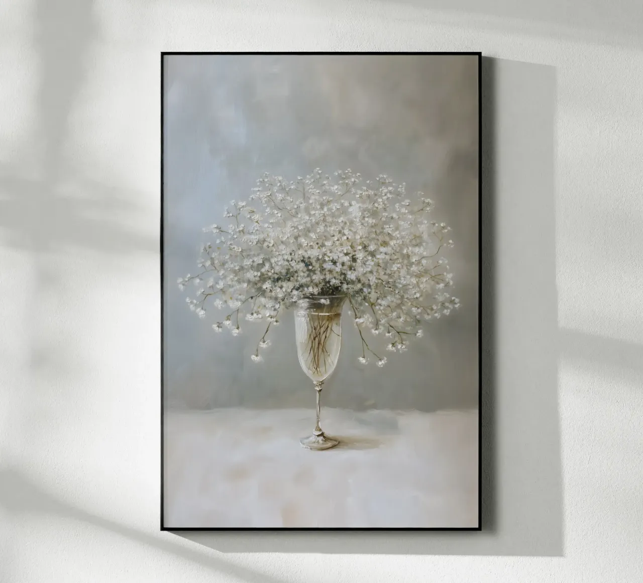 Gipsofila senza tempo plexiglass da Carina Pop & Pastell