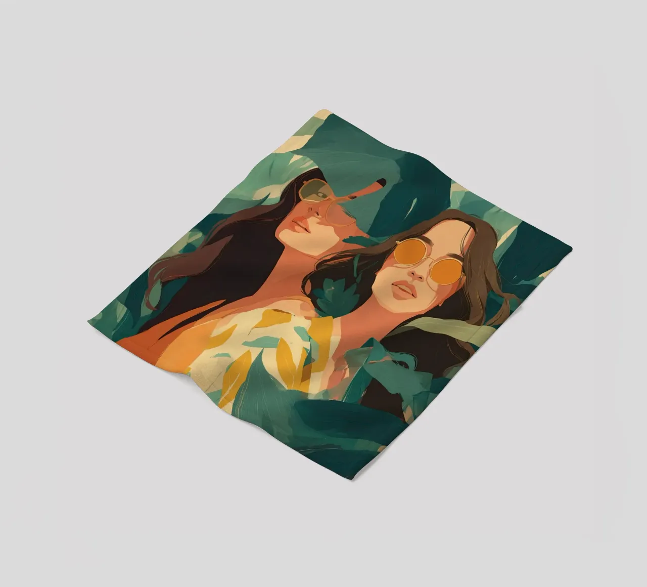 Jungle Cool Fleecedecke von Amelie Rose