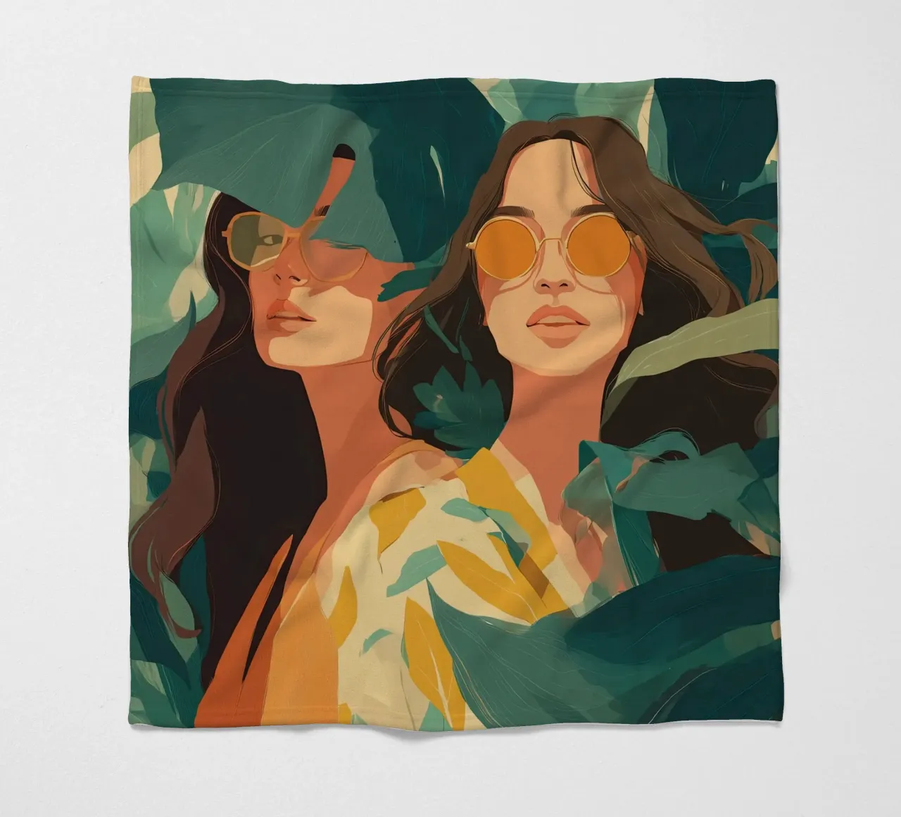 Jungle Cool Fleecedecke von Amelie Rose