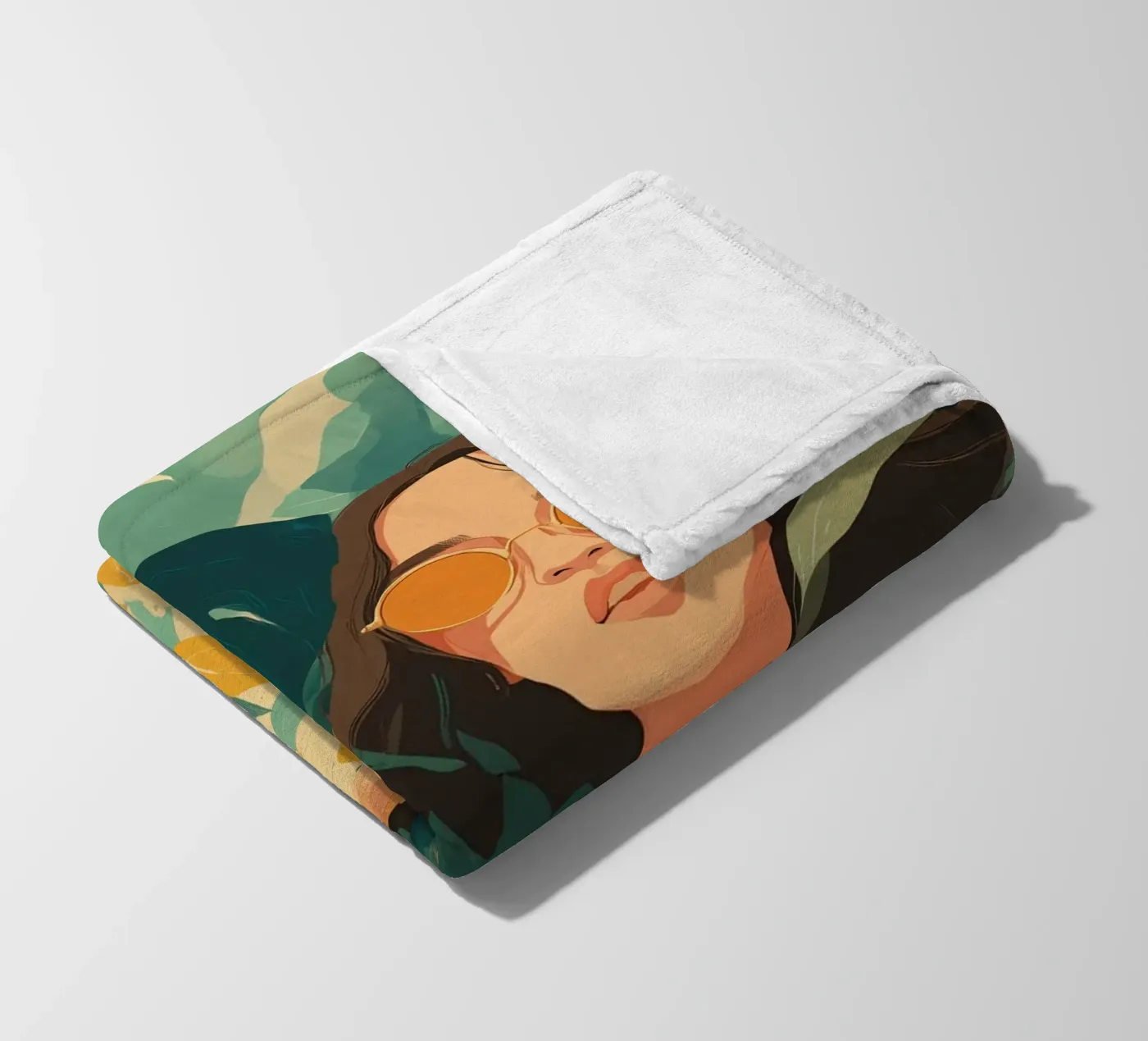 Jungle Cool plaid polaire de Amelie Rose