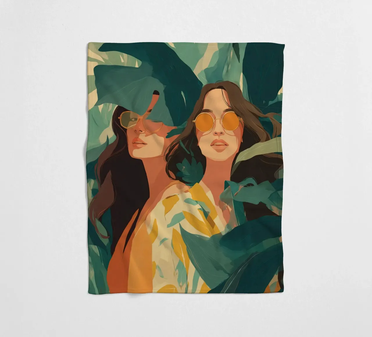 Jungle Cool Fleecedecke von Amelie Rose