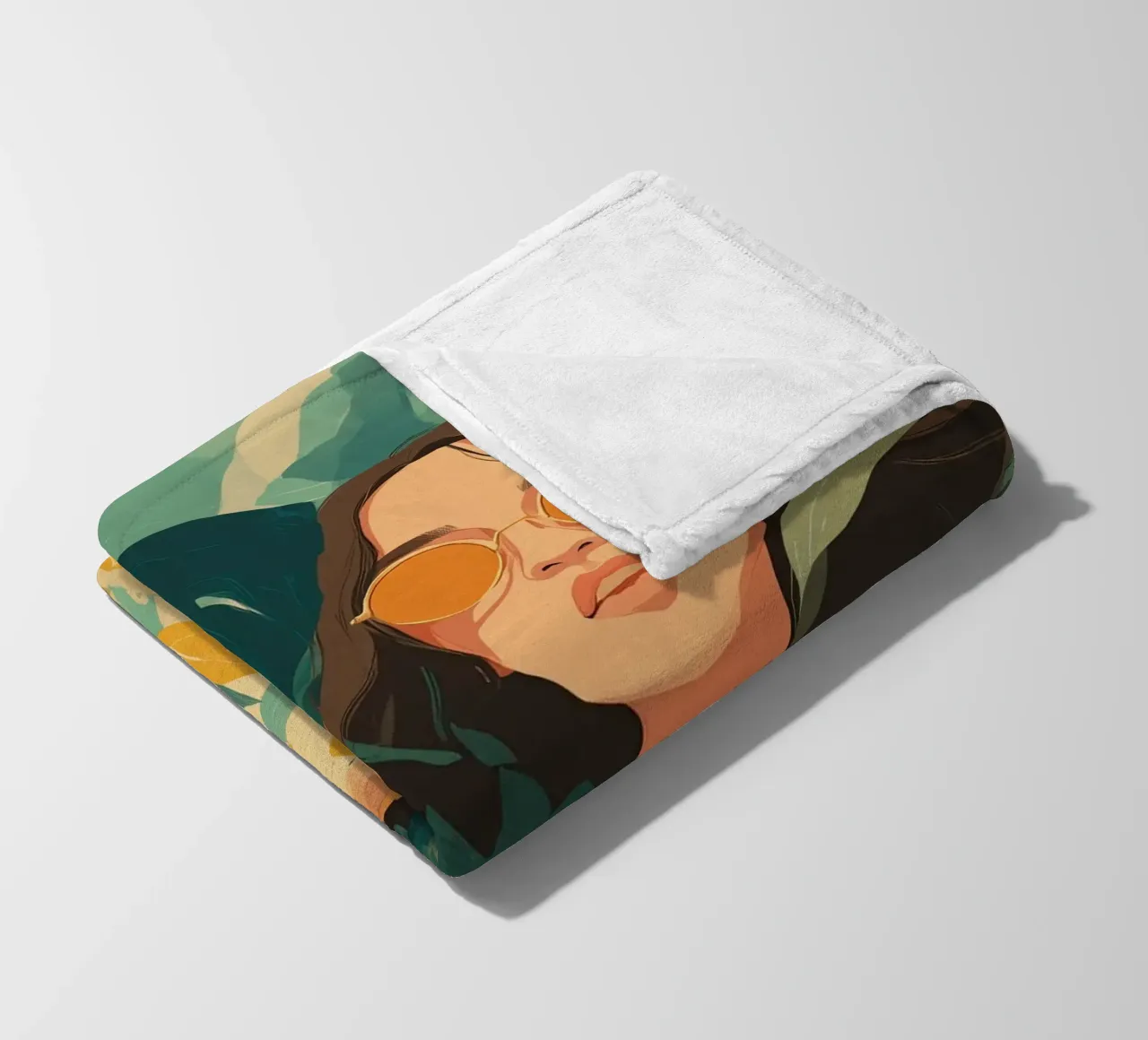 Jungle Cool Fleecedecke von Amelie Rose