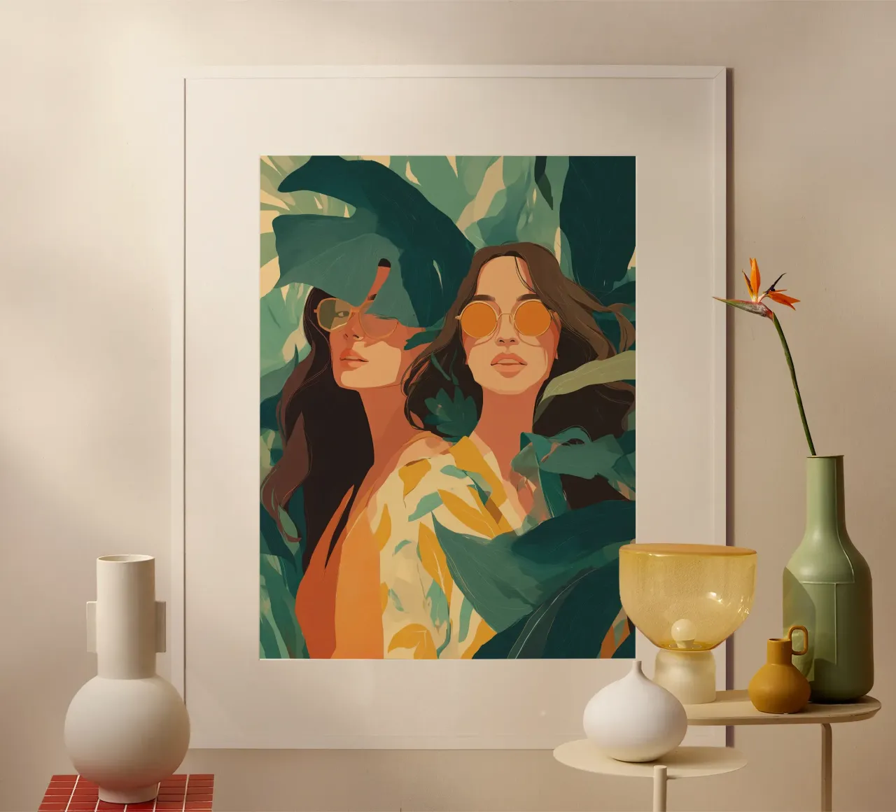 Jungle Cool poster van Amelie Rose