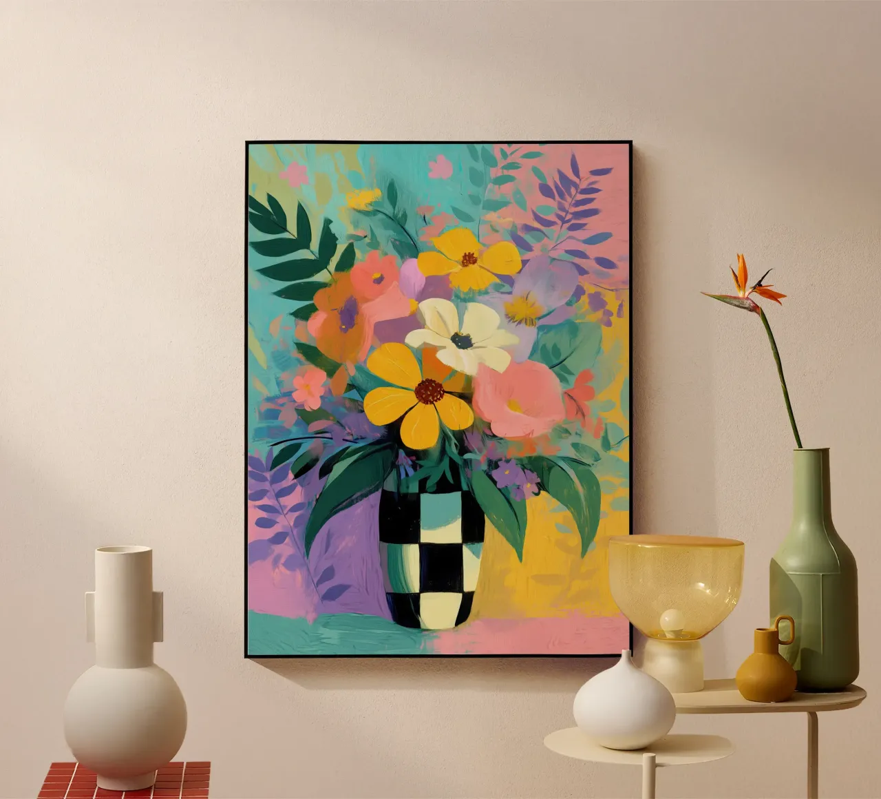 Floral Symphony plexiglass da Amelie Rose