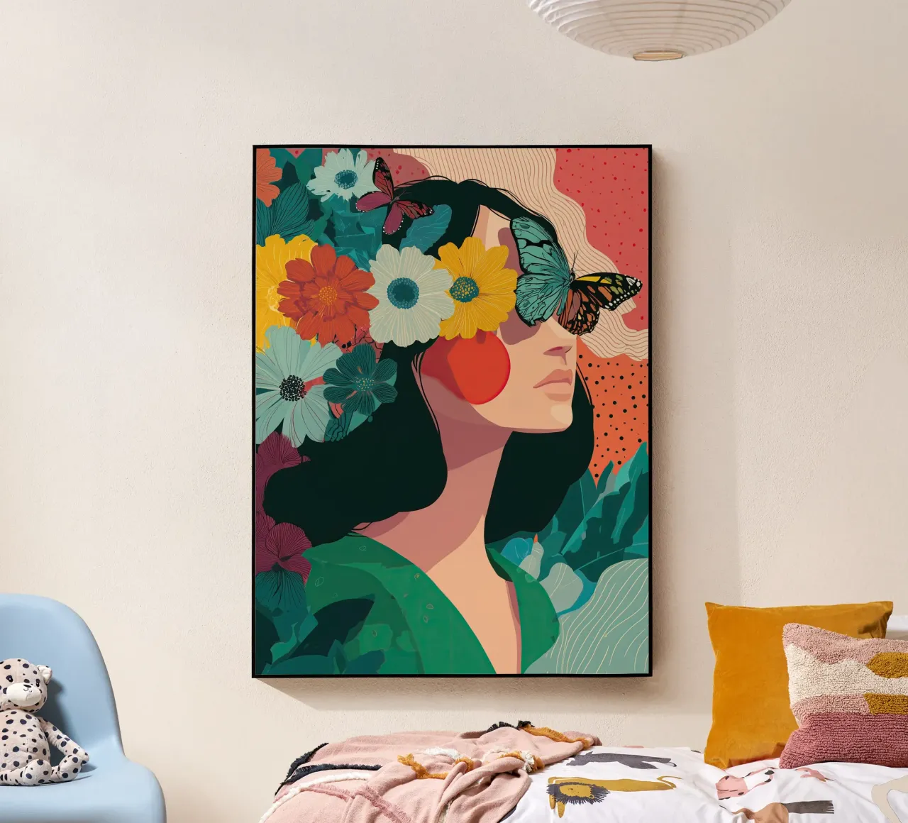 A Mind in Bloom plexiglass da Amelie Rose