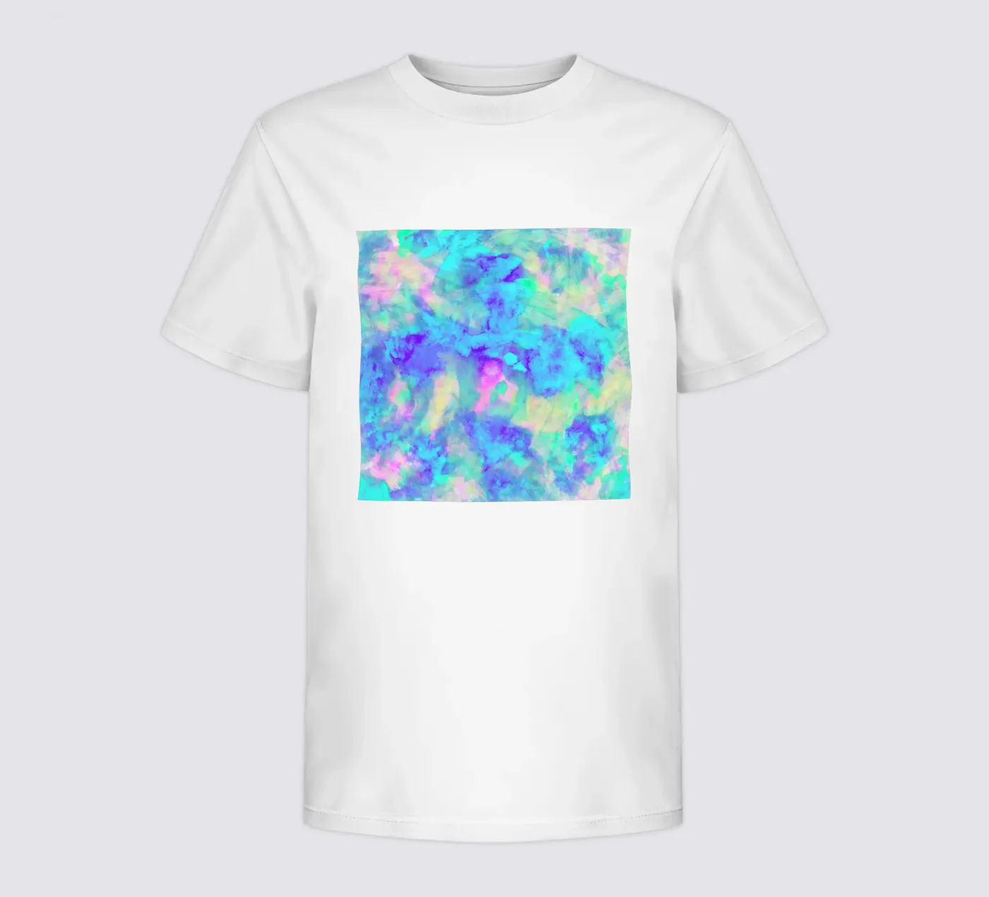 Electrify Ice Blue t-shirt bambini da Amy Sia