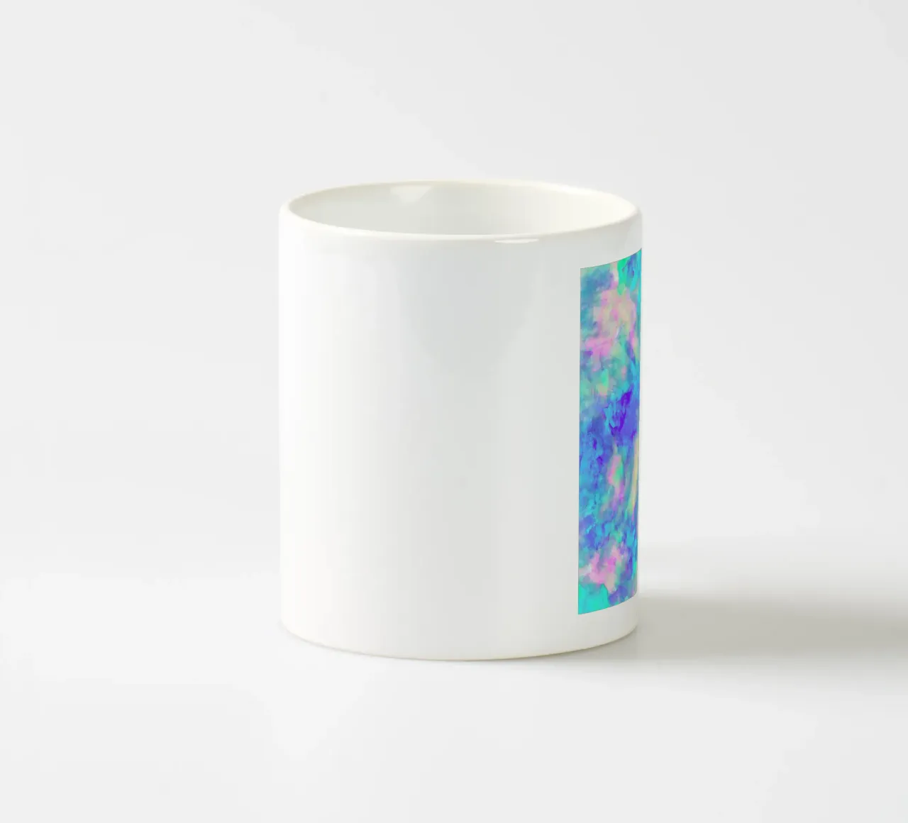 Electrify Ice Blue tazza in ceramica da Amy Sia