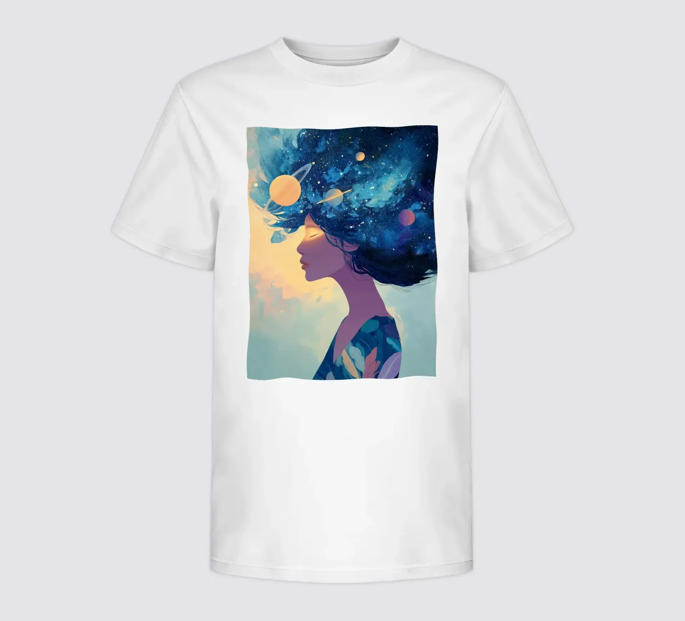 Cosmic Bloom t-shirt bambini da Amelie Rose