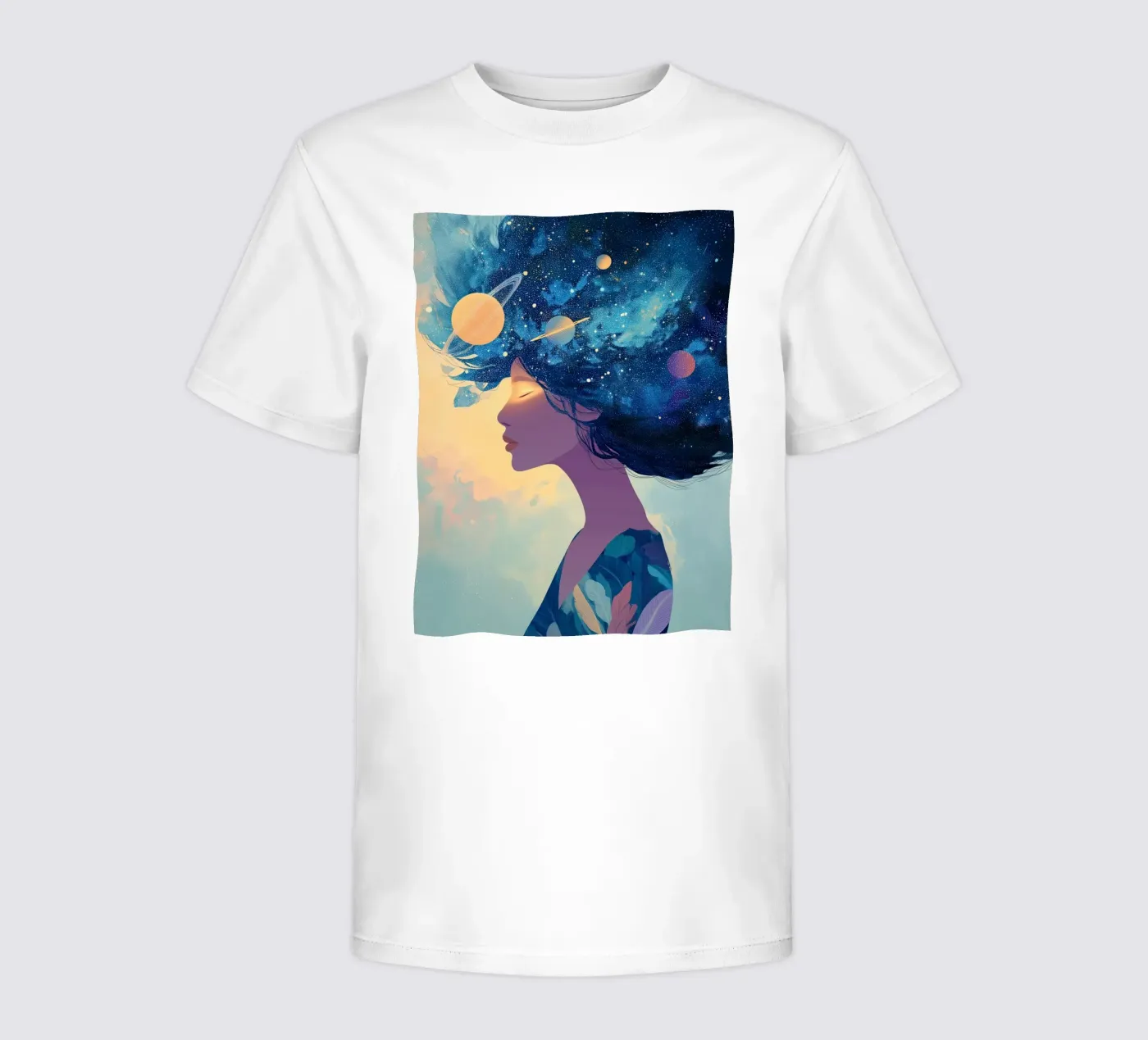 Cosmic Bloom t-shirt bambini da Amelie Rose