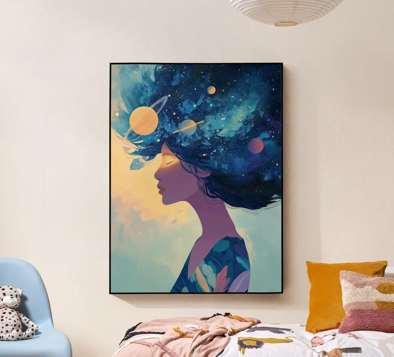 Cosmic Bloom plexiglass da Amelie Rose