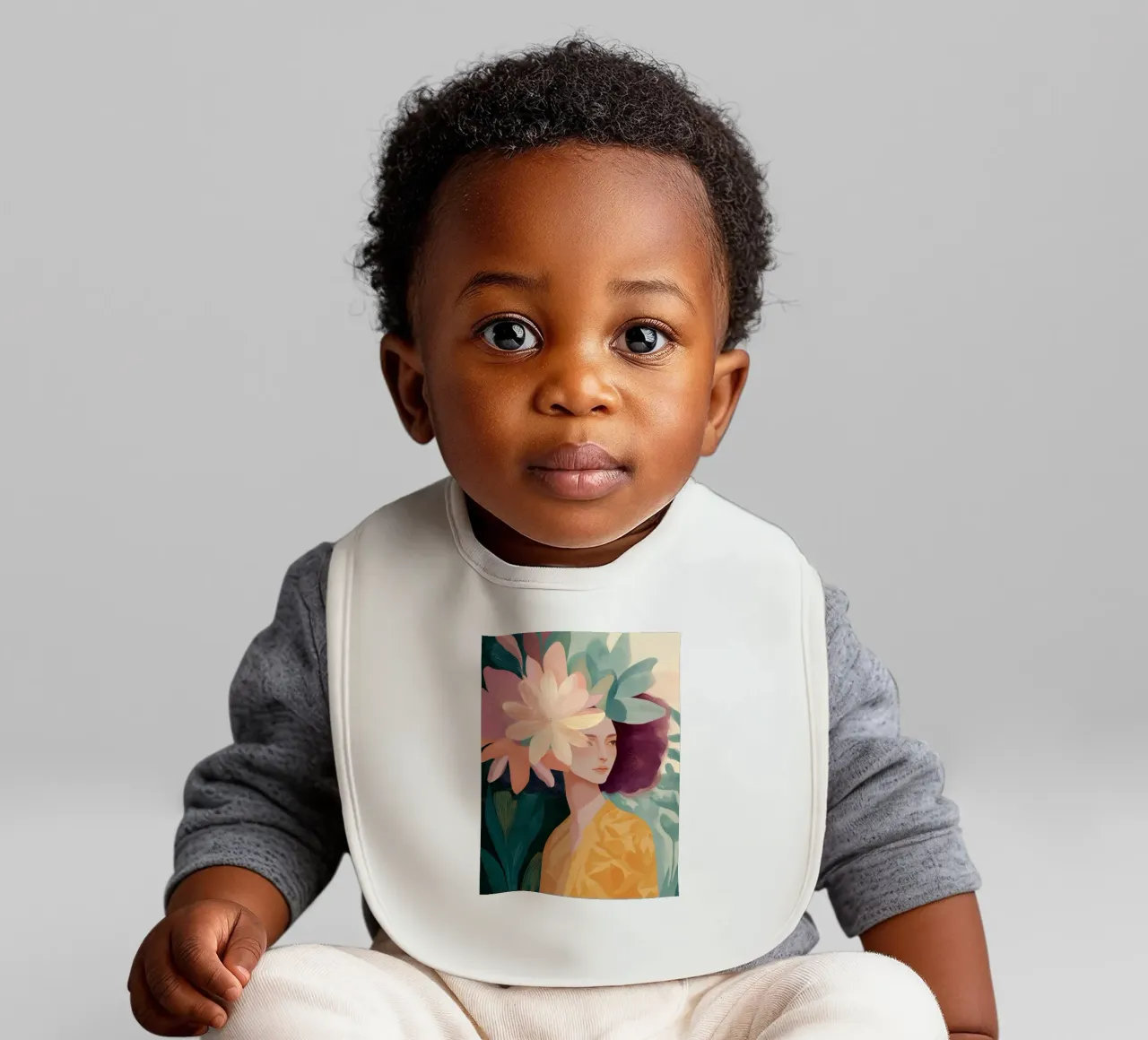 Blooming Thoughts bavaglino da Amelie Rose