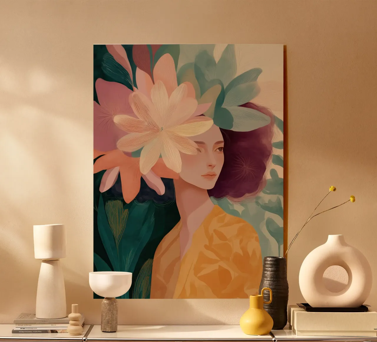 Blooming Thoughts plexiglass da Amelie Rose