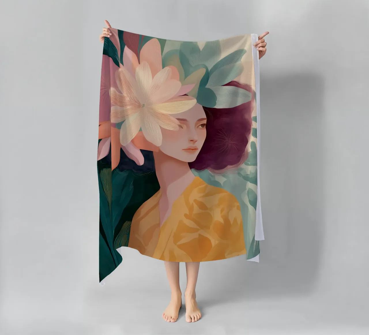 Blooming Thoughts telo mare da Amelie Rose