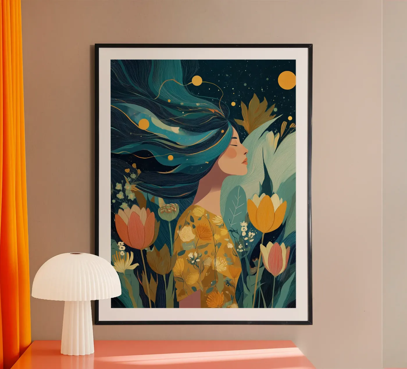 Night Garden poster da Amelie Rose