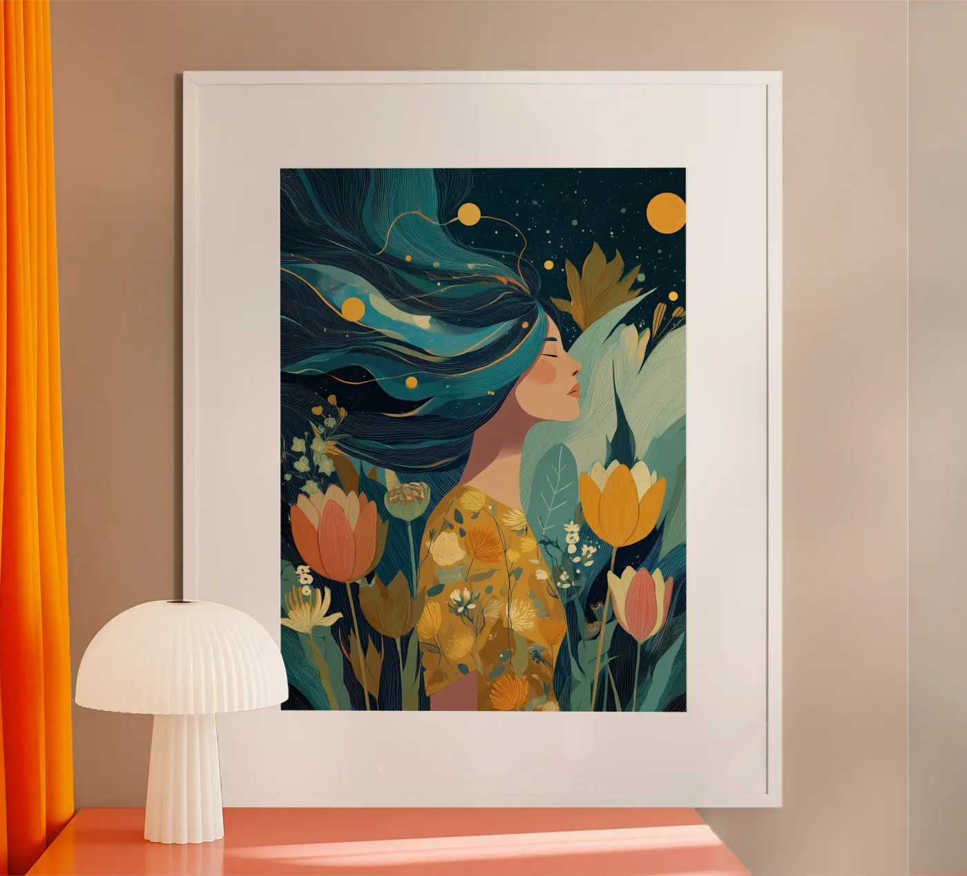 Night Garden poster da Amelie Rose