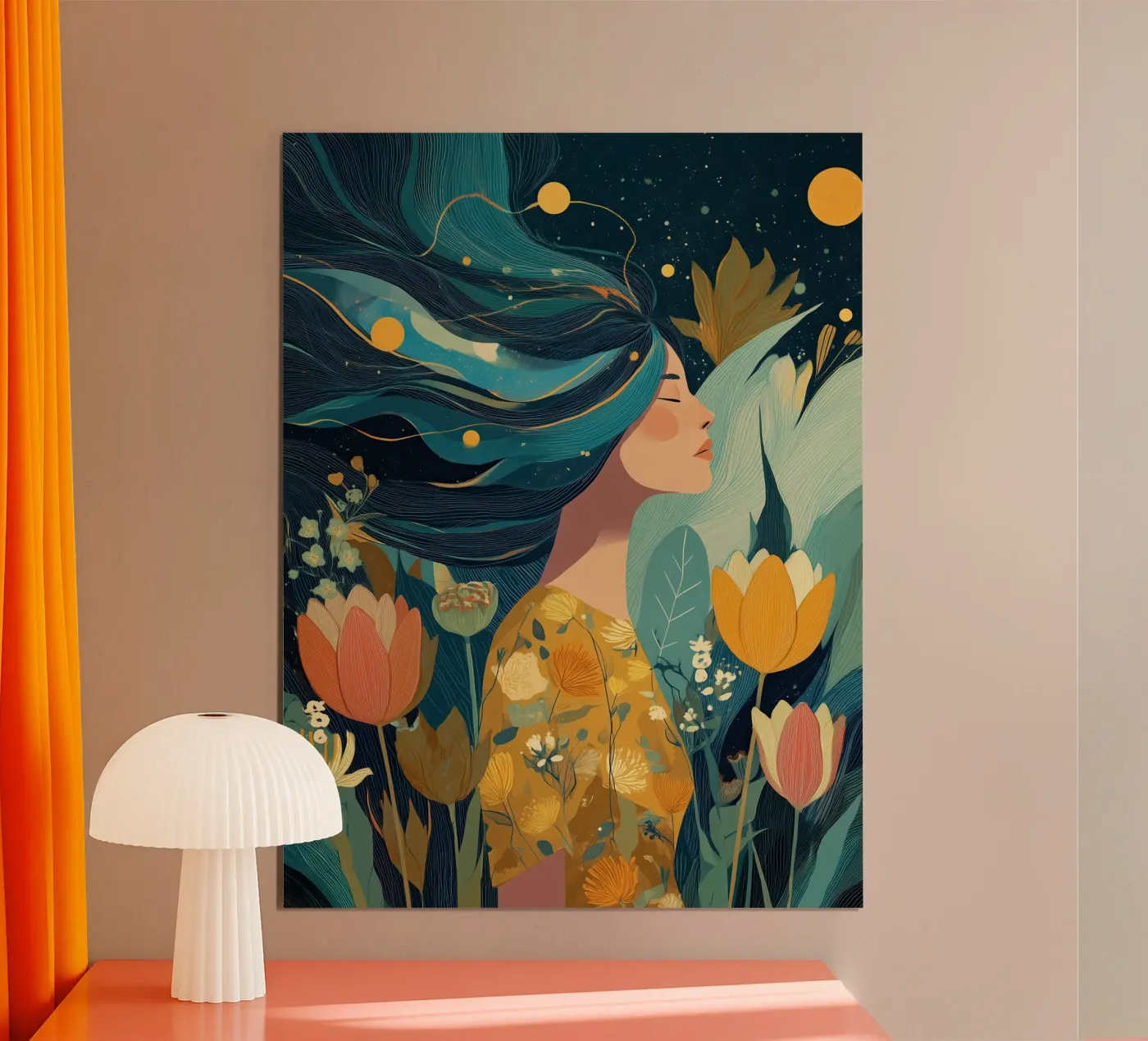 Night Garden poster da Amelie Rose