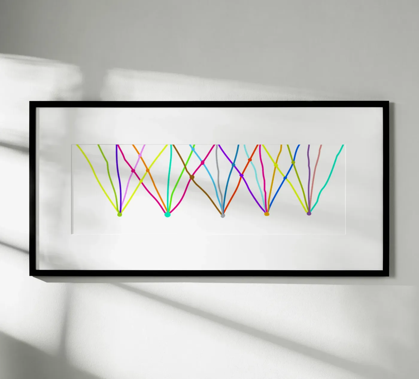Triangles with knots poster by yay