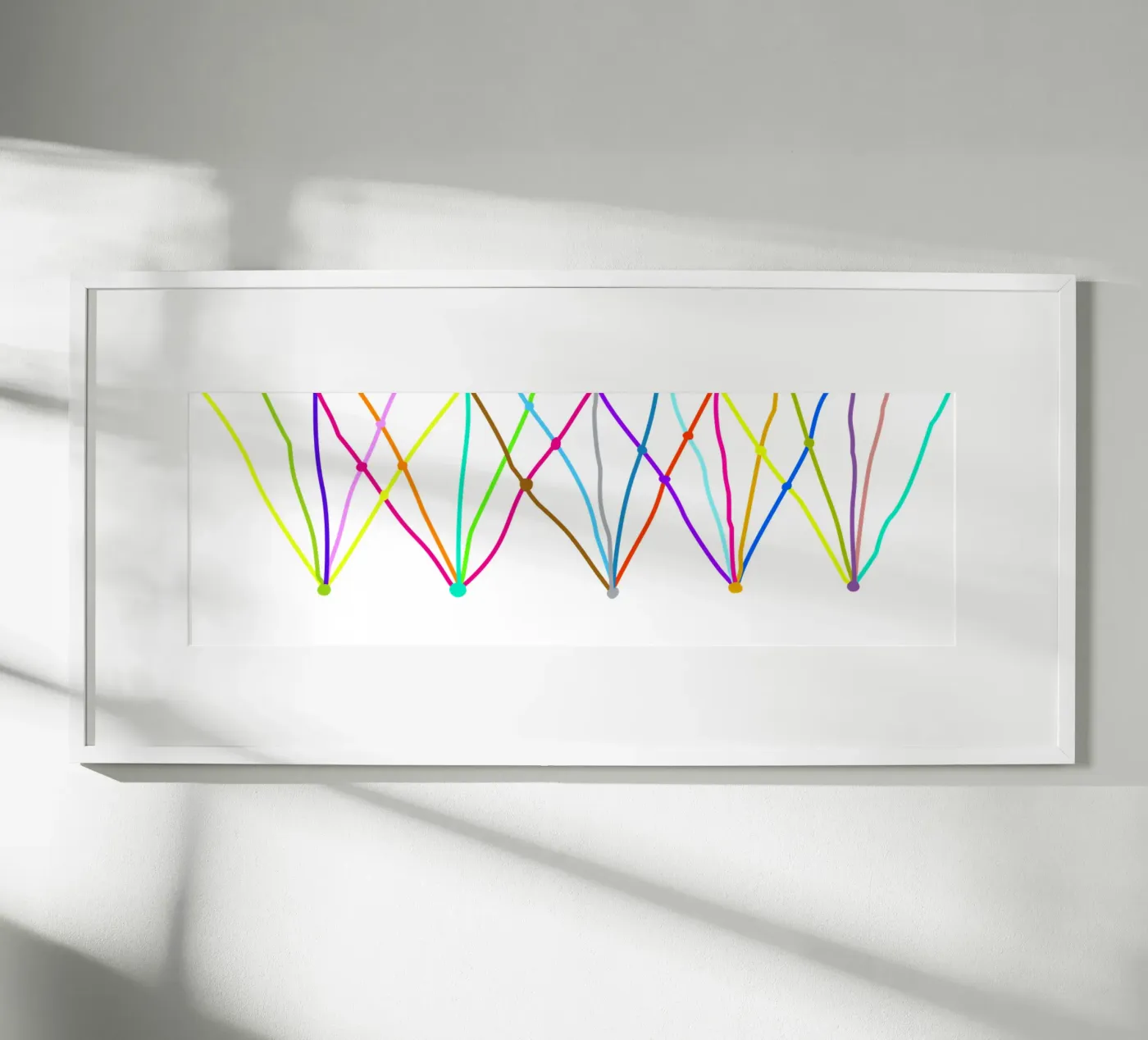 Triangles with knots poster by yay