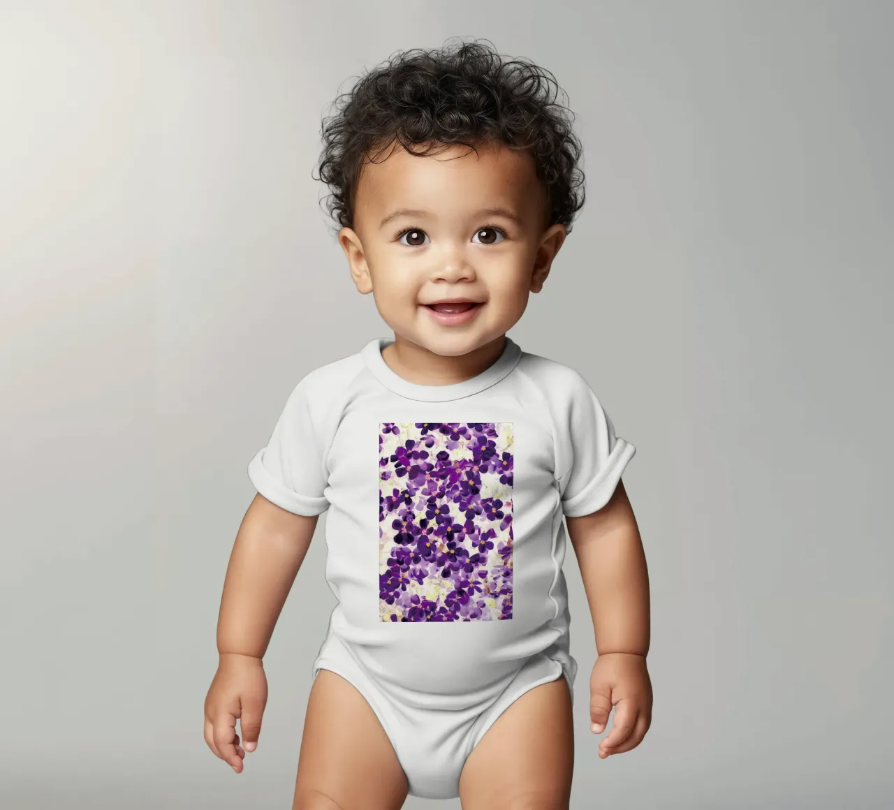 Violet Bloom body bébé de Amy Sia