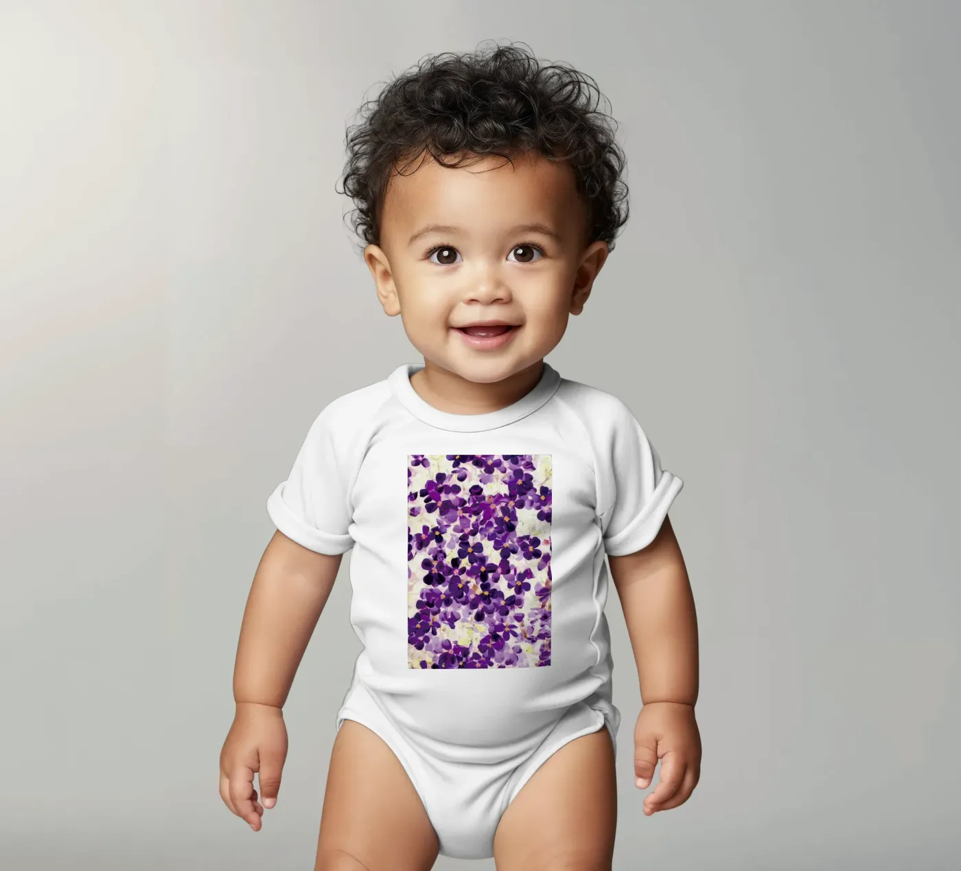 Violet Bloom body bébé de Amy Sia