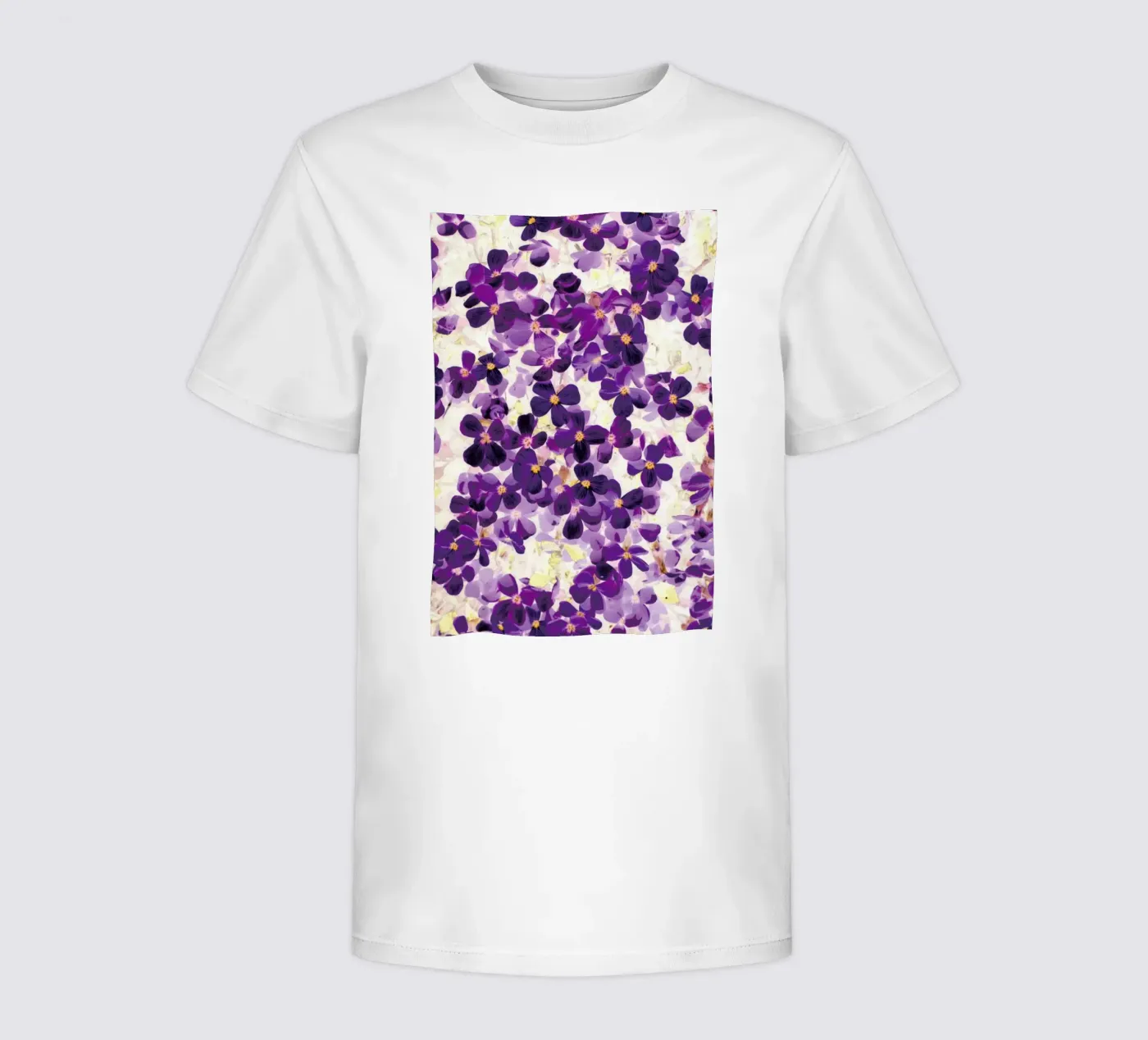 Violet Bloom t-shirt bambini da Amy Sia