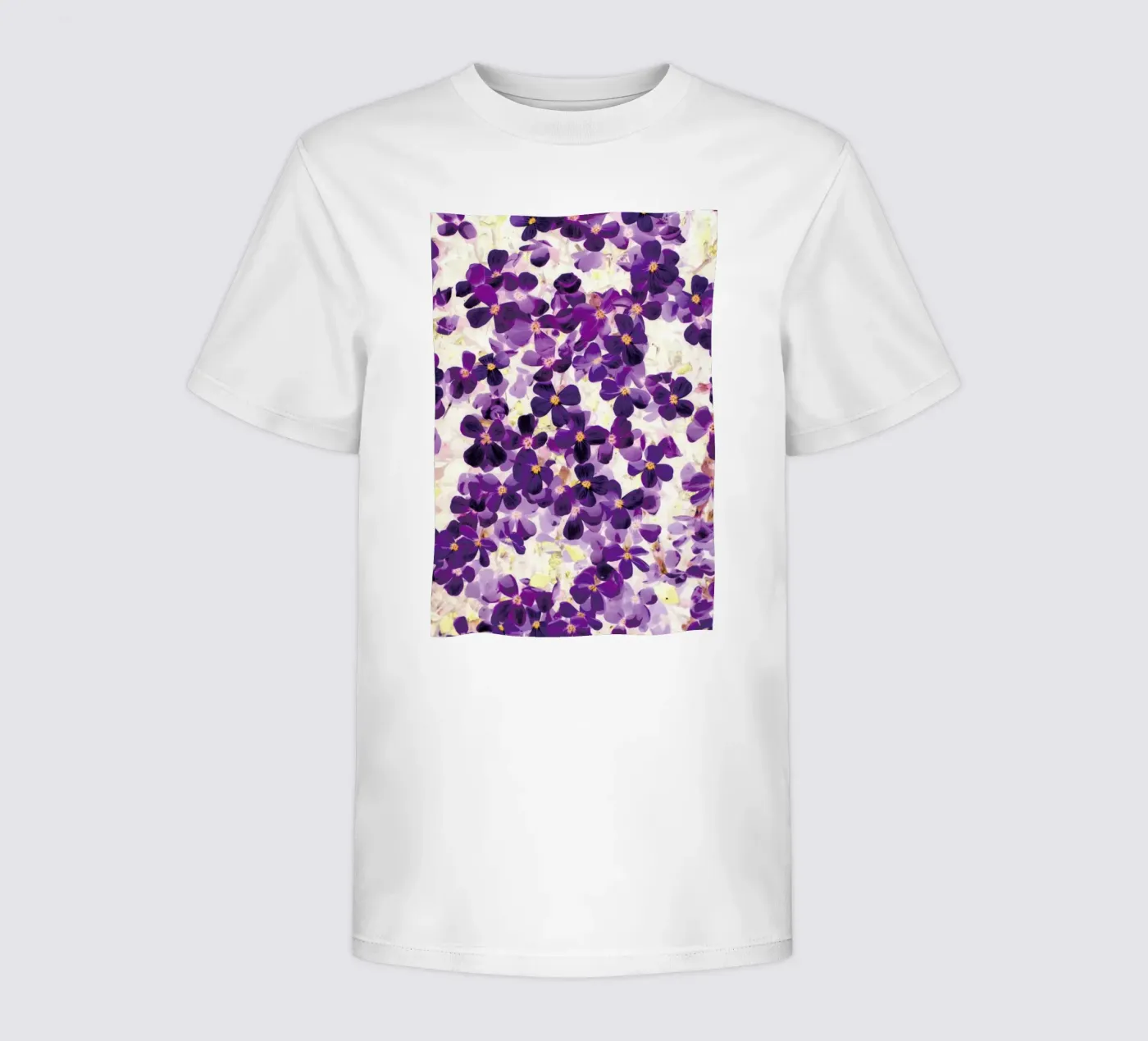 Violet Bloom Kinder T-Shirt von Amy Sia